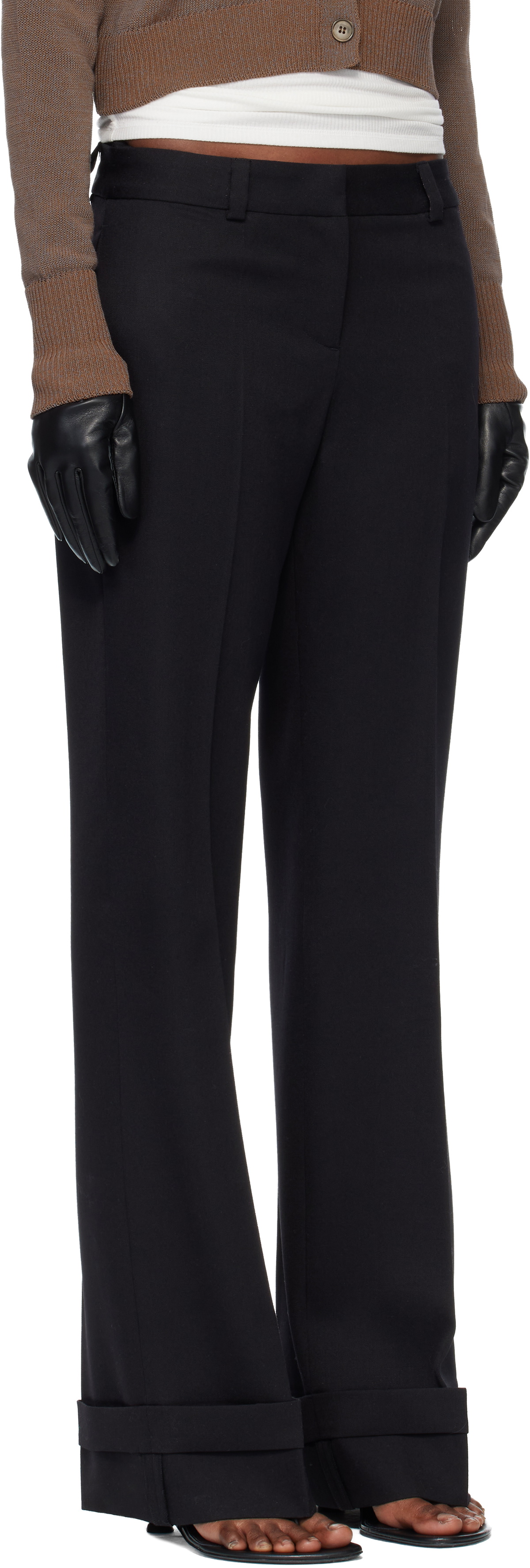 OUR LEGACY Black Hip Trousers