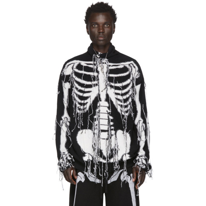 Photo: Loewe Black and White William De Morgan Skeleton Turtleneck