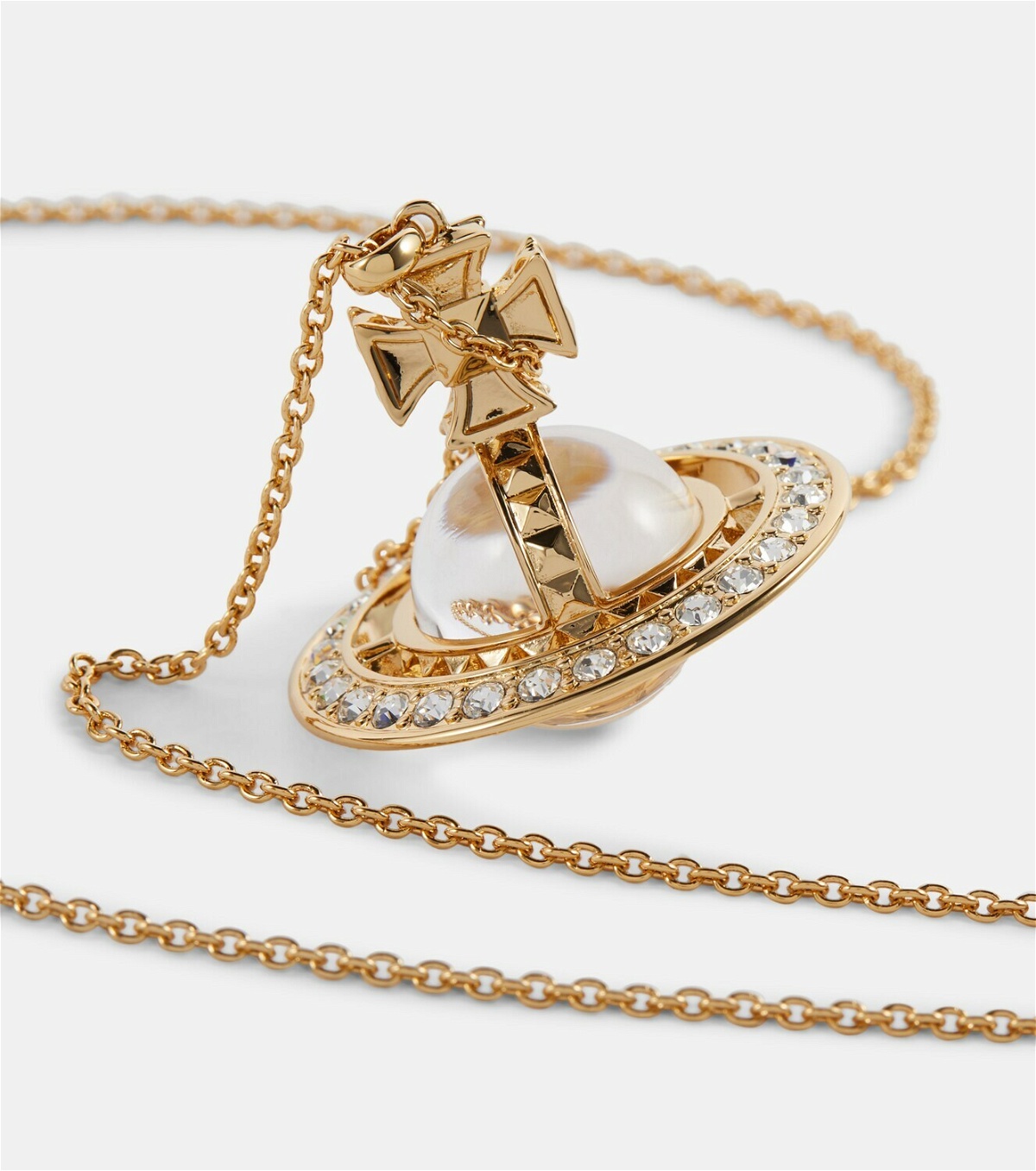 Vivienne Westwood Crystal-embellished pendant necklace Vivienne Westwood
