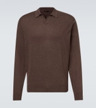 Rubinacci Cashmere polo sweater