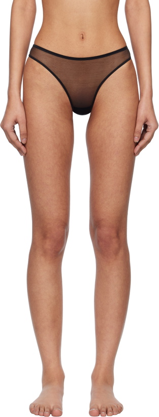 Photo: Agent Provocateur Black Lucky Thong
