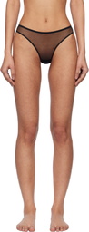 Agent Provocateur Black Lucky Thong