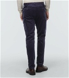 Ralph Lauren Purple Label - Slim cotton corduroy cargo pants