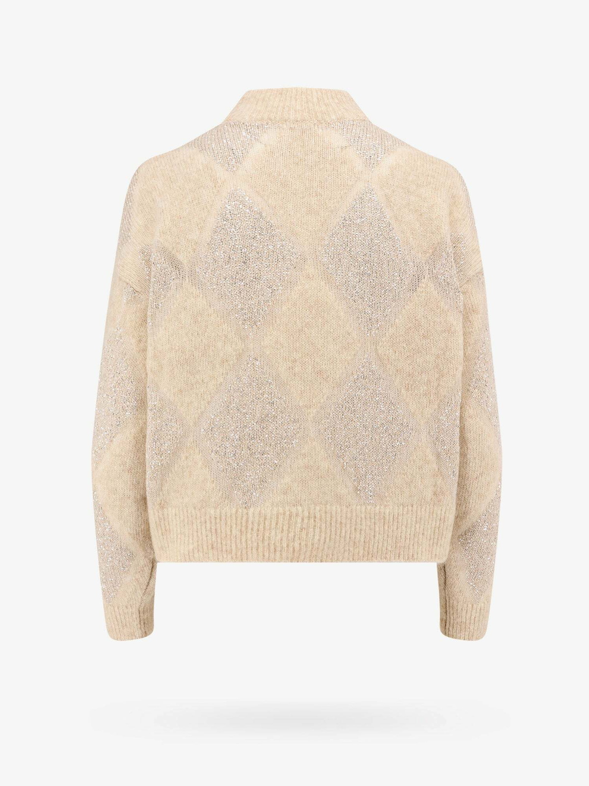 Brunello Cucinelli Sweater Beige Womens Knitwear