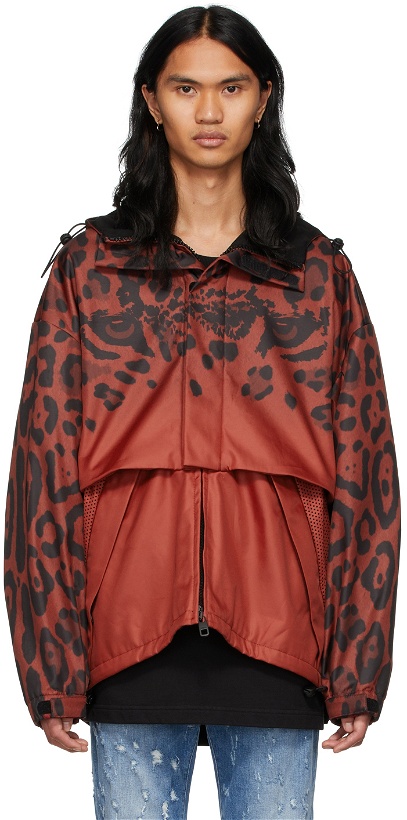 Photo: Dolce & Gabbana Red Polyester Jacket