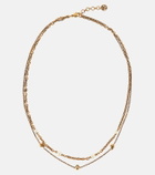 Alexander McQueen - Faux pearl skull necklace