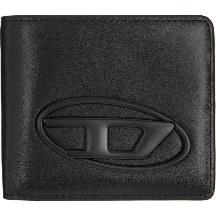 Photo: Diesel Black Holi-D Bi Fold Coin S 3D Wallet