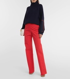 Victoria Beckham Oversized wool turtleneck sweater