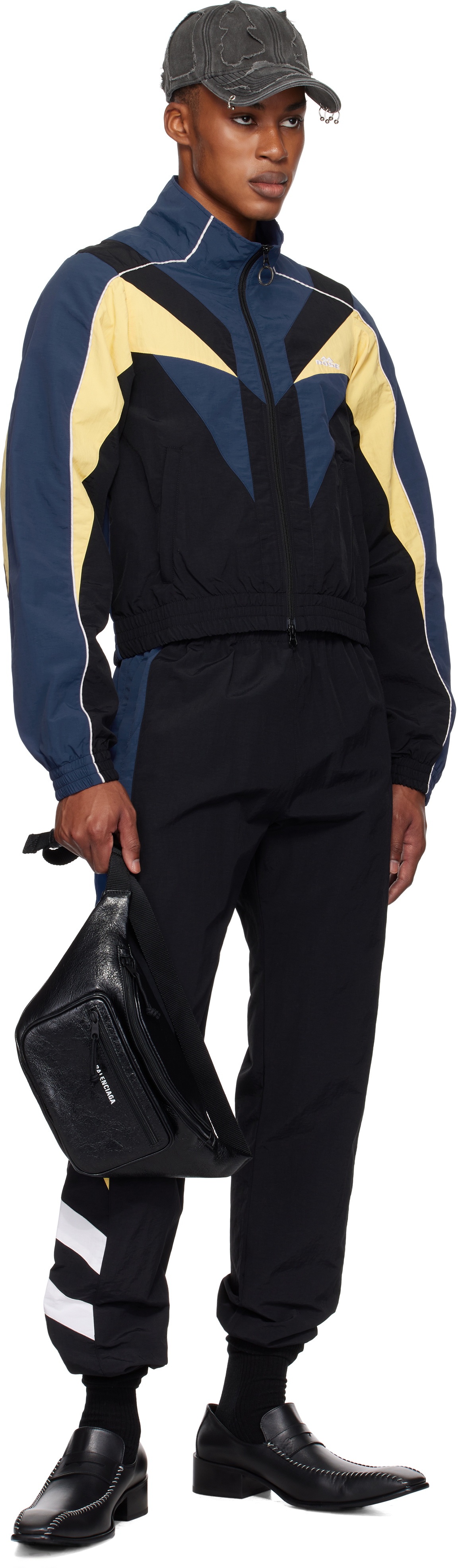 Martine Rose Multicolor Shrunken Track Jacket Martine Rose