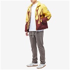 Moncler Men's Genius x Palm Angels Clancy Flame Down Jacket in Yellow
