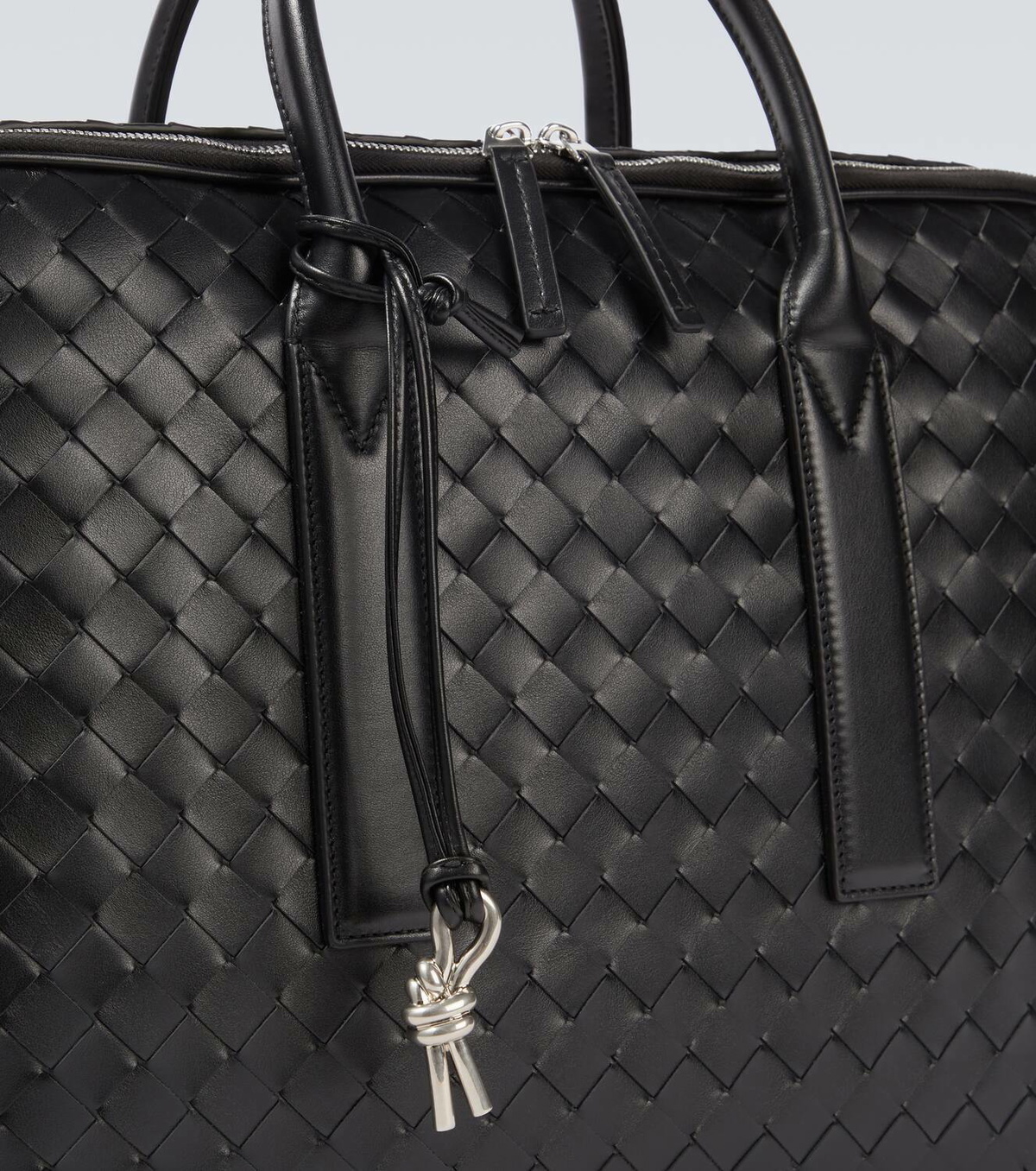 Bottega Veneta Getaway Intrecciato leather briefcase