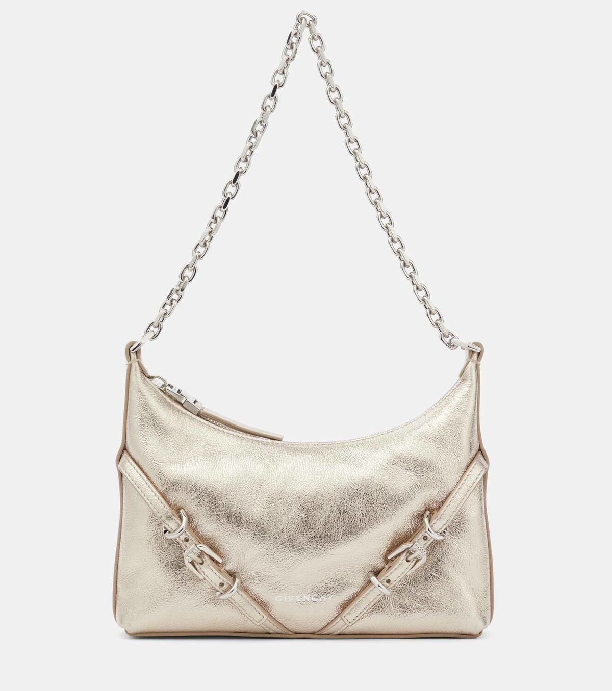 Givenchy Voyou Party metallic leather shoulder bag Givenchy