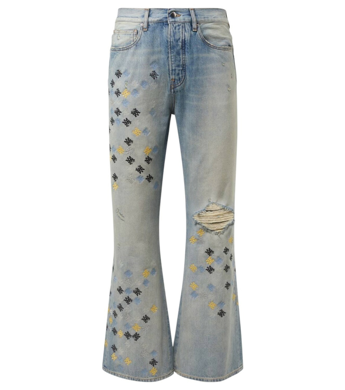 AMIRI Blue Varsity Jeans Amiri