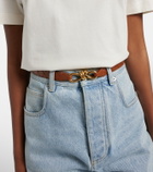 Bottega Veneta Andiamo Intrecciato leather belt