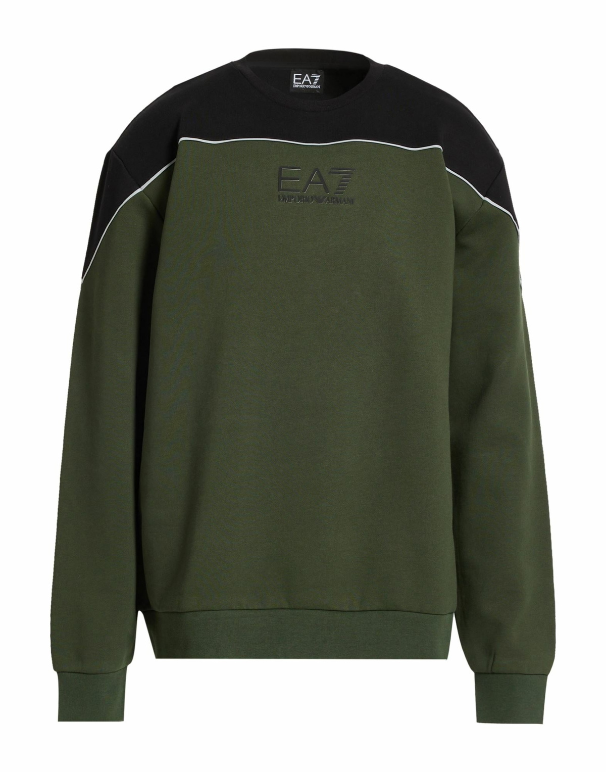 Ea7 Mens Sweatshirt Military in Green