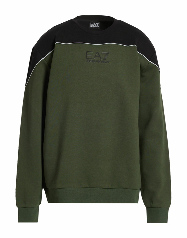 Photo: Ea7 Mens Sweatshirt Military in Green