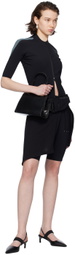 JOHANNA PARV Black Zip Top