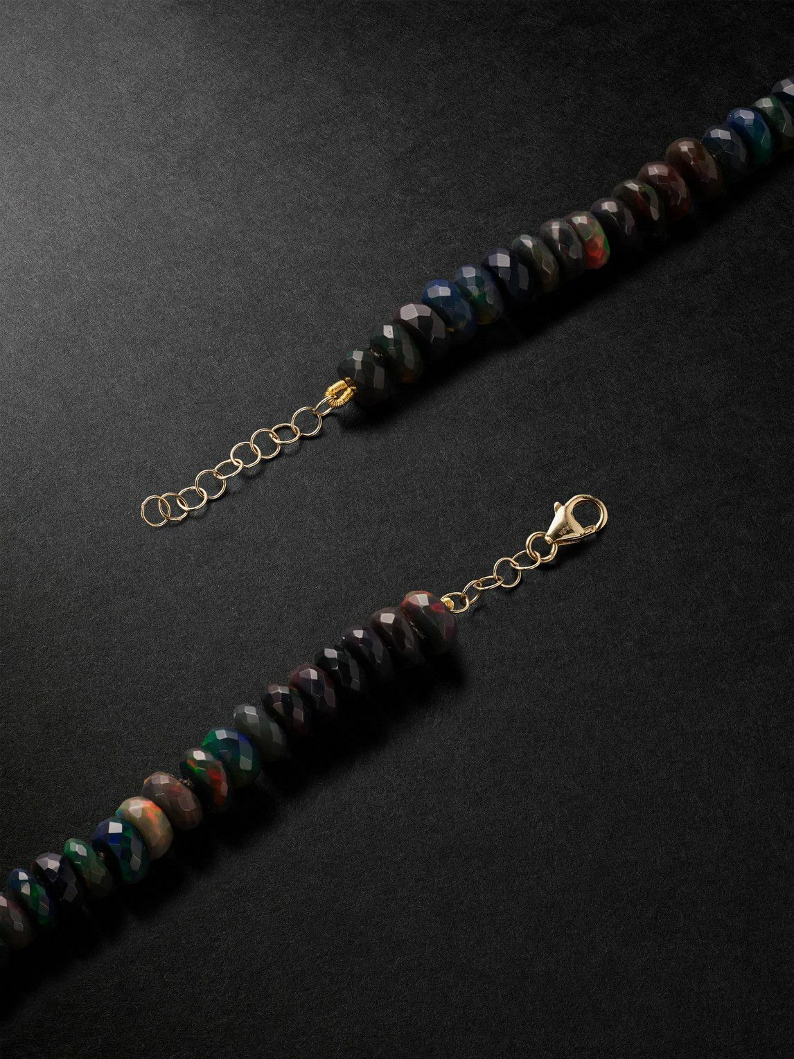 JIA JIA - Lightening Ridge Gold Opal Necklace