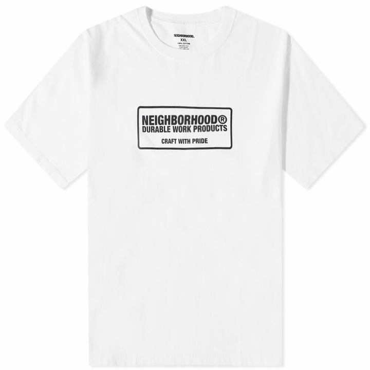 Photo: Neighborhood Men's NH-12 T-Shirt in White