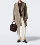 Borsalino Keep All Large leather duffel bag