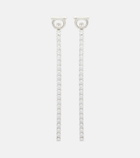Ferragamo Embellished drop earrings