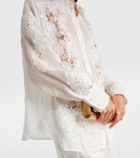 Zimmermann Halliday lace floral shirt