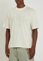 Represent Owners Printed Cotton T-shirt White