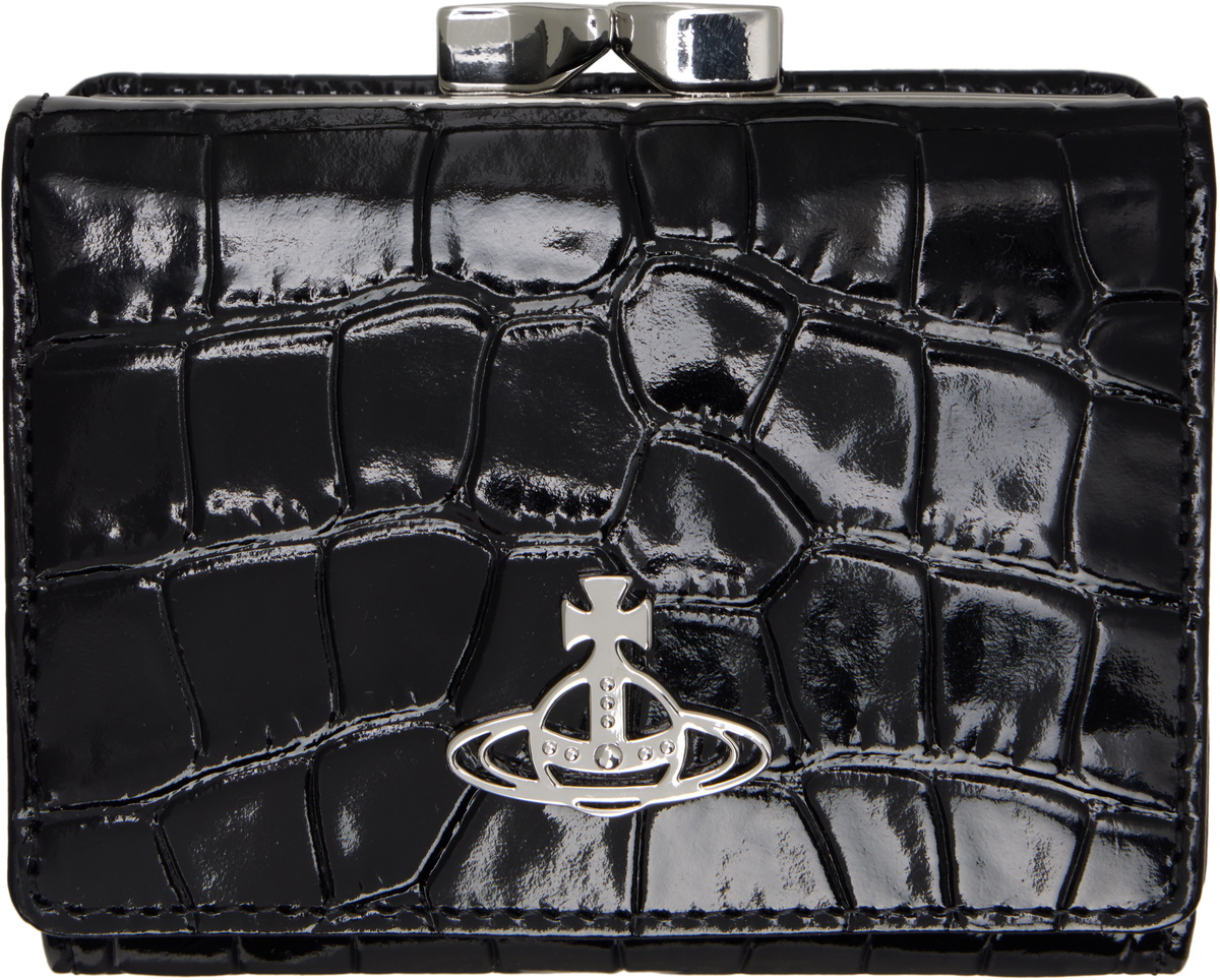Vivienne Westwood(正規品/送料関税込み) SMALL FRAME WALLET Vivienne Westwood Small Frame Wallet | Black | FARFETCH