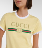 Gucci Logo cotton jersey T-shirt