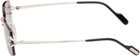 Cartier Silver Classic C Motif Sunglasses