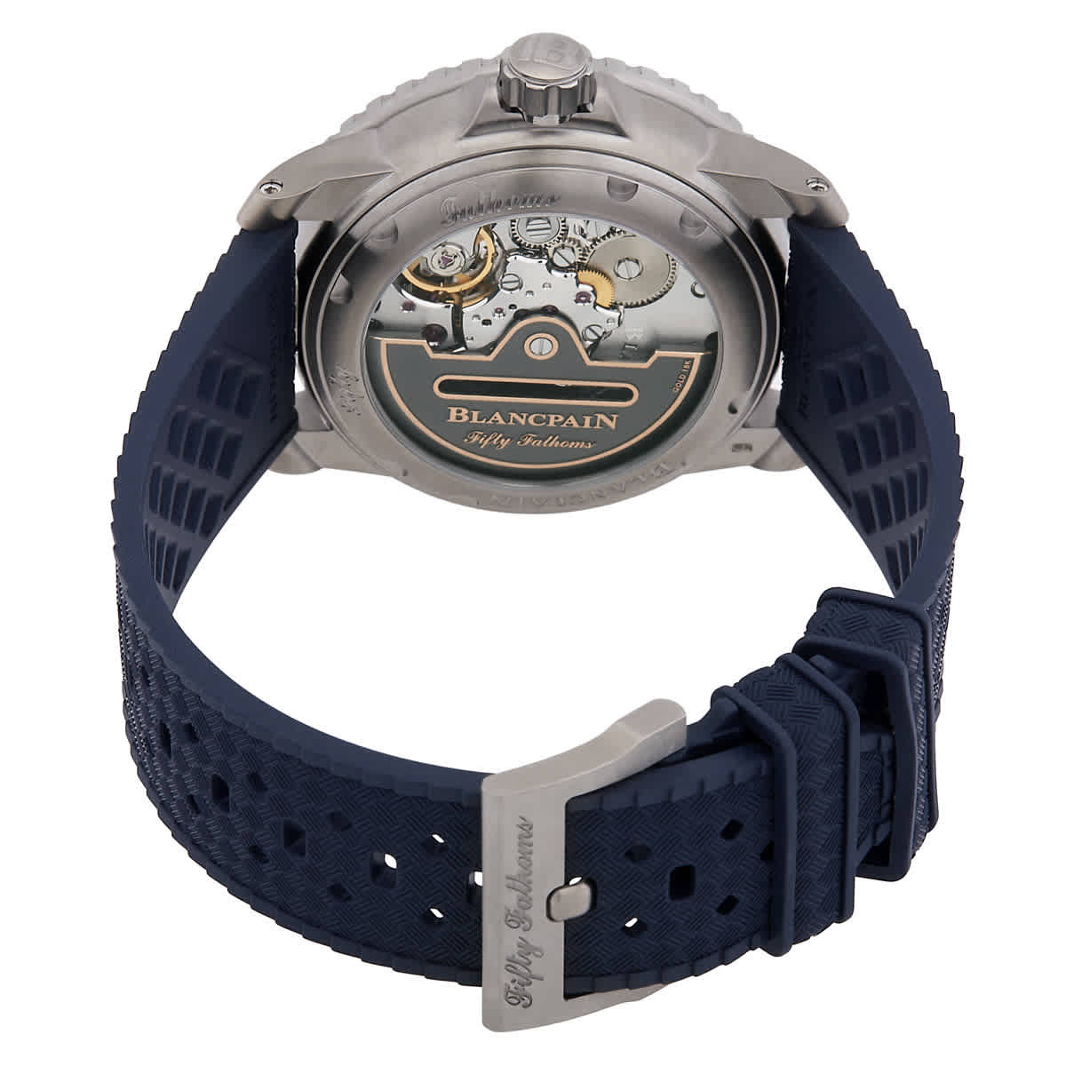 Blancpain Fifty Fathoms Automatic Blue Dial Mens Watch 5010 12B40 O64A