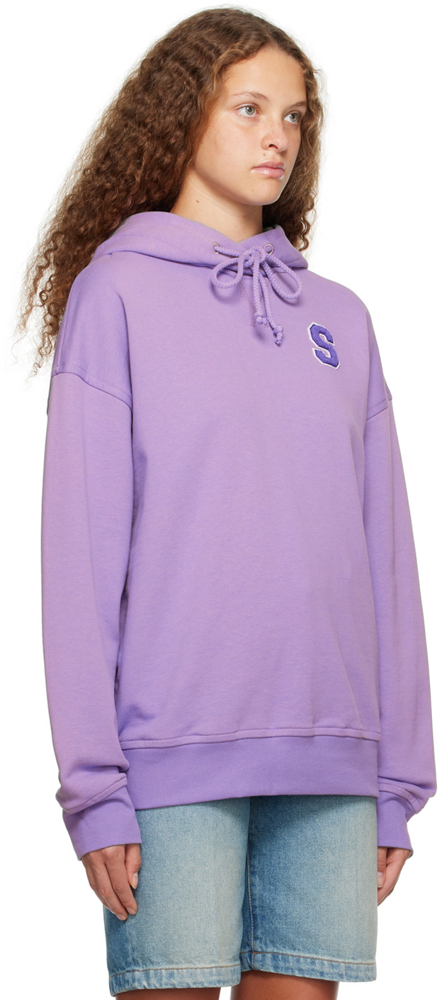 Sportmax Purple Globo Hoodie