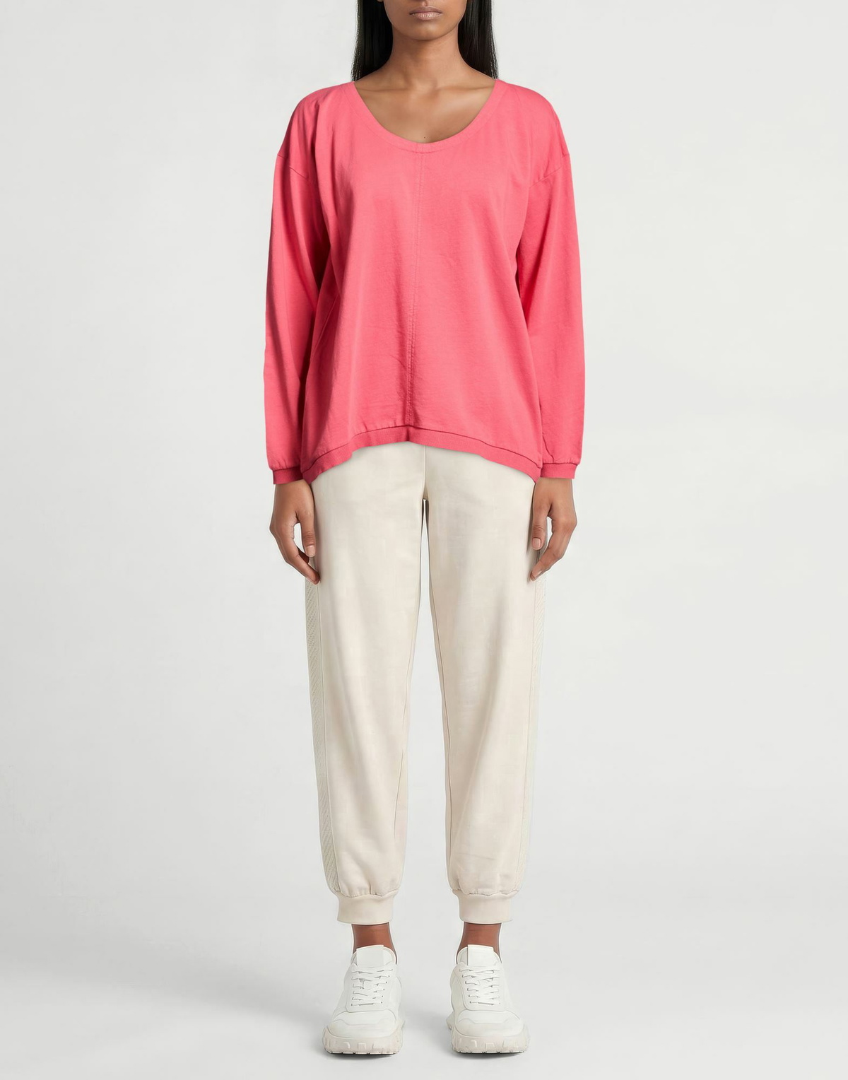 Crossley Womens Sweatshirt in Magenta