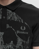 Fred Perry X Pleasures Skull Fred Perry Shirt Black - Mens - Polos