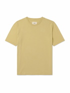 Folk - Garment-Dyed Cotton-Jersey T-shirt - Yellow