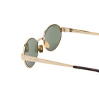 Saint Laurent Sunglasses Women's Saint Laurent SL 692 Sunglasses in Gold/Green 