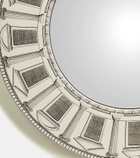 Fornasetti Architettura convex wall mirror