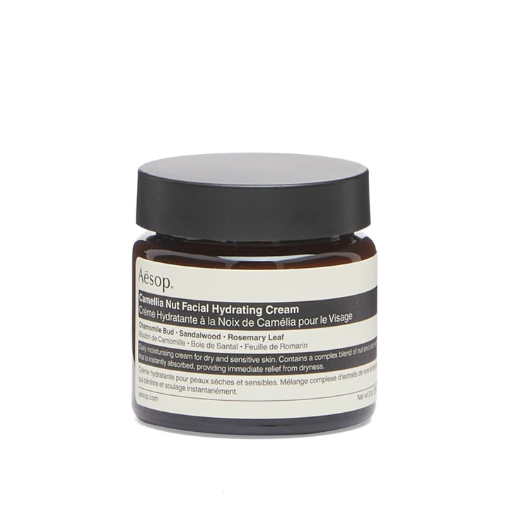 Photo: Aesop Camellia Nut Facial Hydrating Cream 