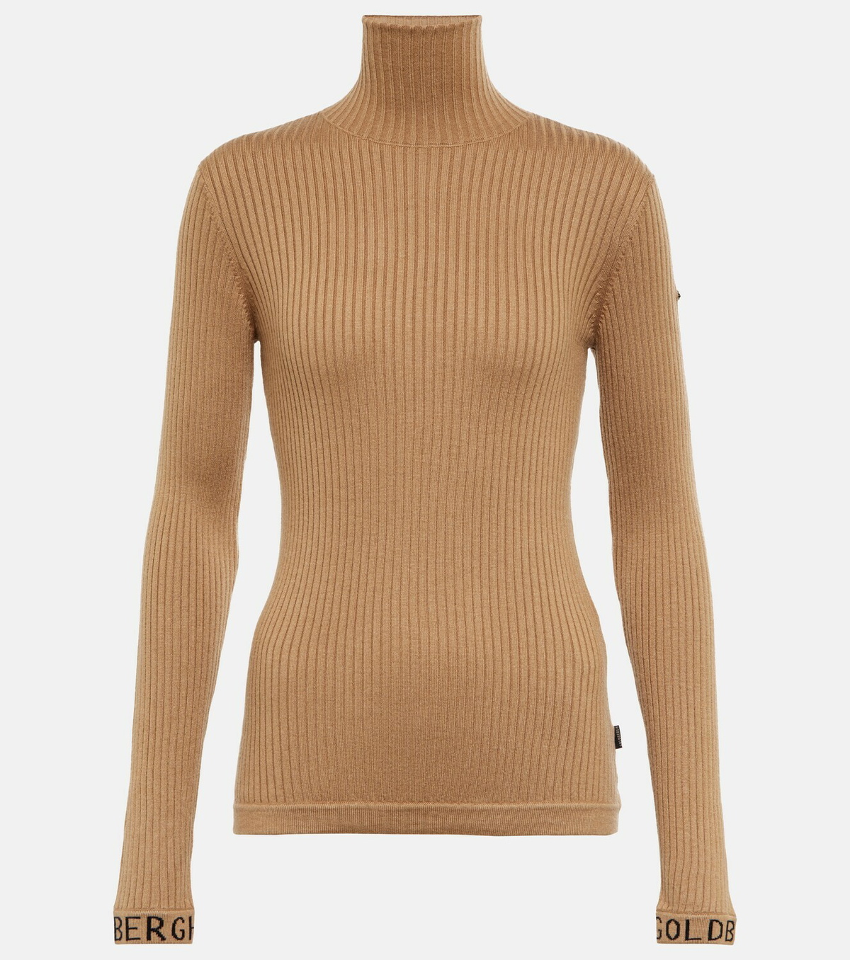 Rib-knit Turtleneck Top