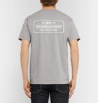 Neighborhood - Logo-Print Cotton-Jersey T-Shirt - Men - Gray