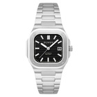 Duxot Quadrata Automatic Black Dial Mens Watch DX-2073-33
