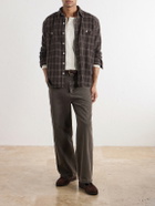 A.P.C. - Dan Carpenter Wide-Leg Cotton-Canvas Trousers - Brown
