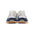 Spalwart Navy and White Marathon Trail Low Sneakers