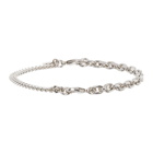 A.P.C. Silver Come Bracelet