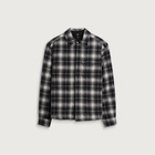 Represent Men's Logo Quilted Shirt in Black