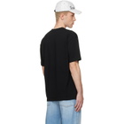AAPE by A Bathing Ape Black 'AAPEUNVS' Multi-Logo T-shirt