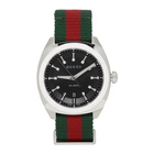 Gucci Silver GG2570 Watch