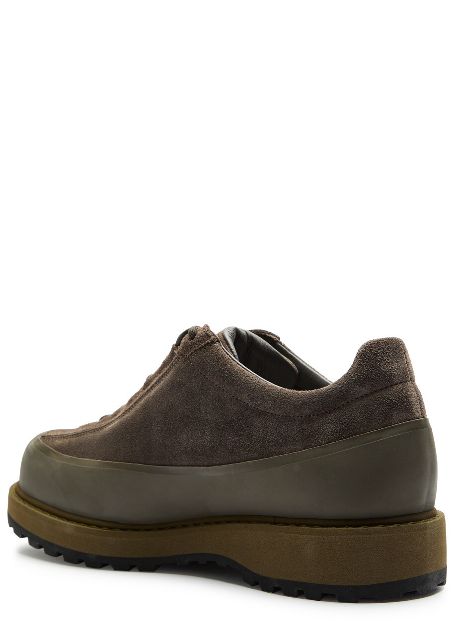 Stone Island Suede Sneakers Green