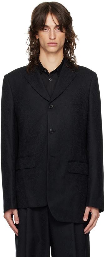 Photo: Comme des Garçons Homme Deux Black Paisley Blazer