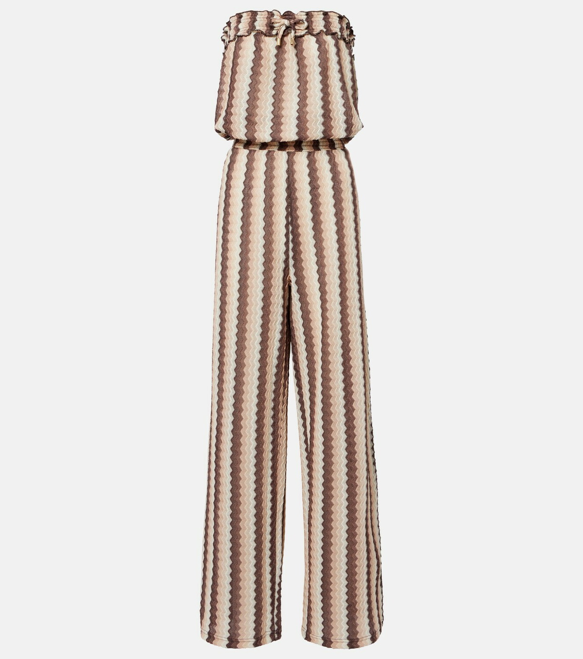 Melissa Odabash Viv striped jumpsuit